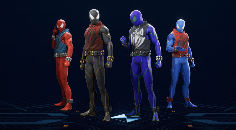 Scarlet Spider Suit