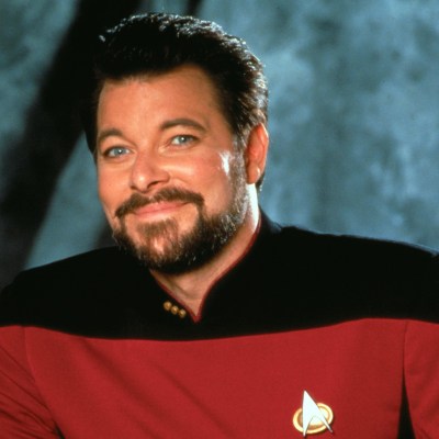 Jonathan Frakes as Riker in Star Trek: The Next Generation