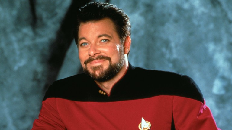 Jonathan Frakes as Riker in Star Trek: The Next Generation