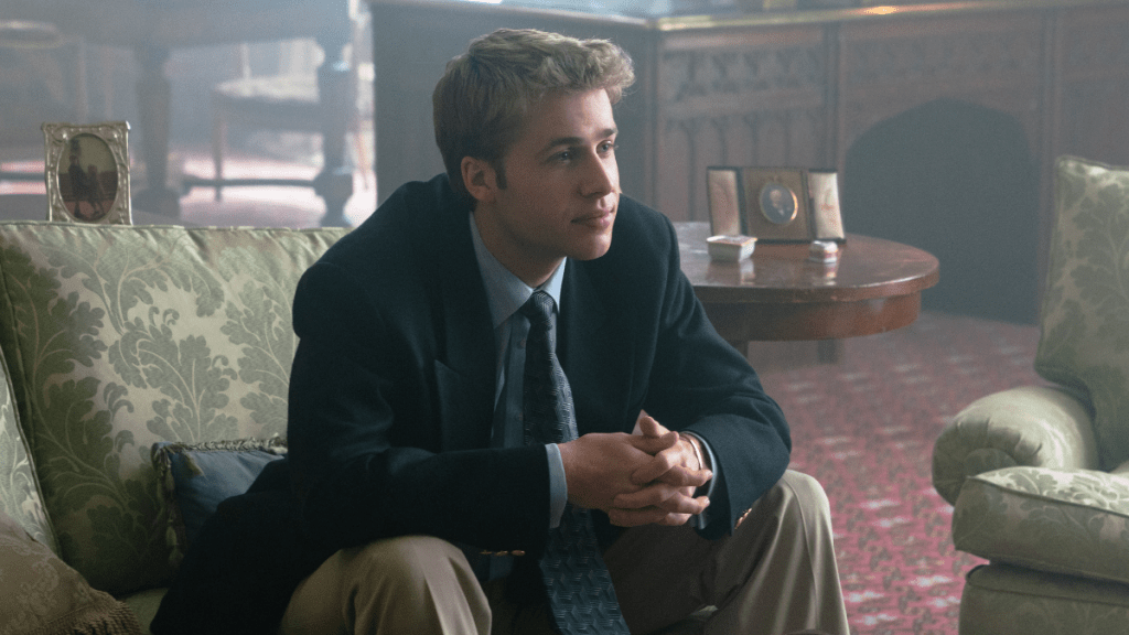 Ed McVey as Prince William in The Crown