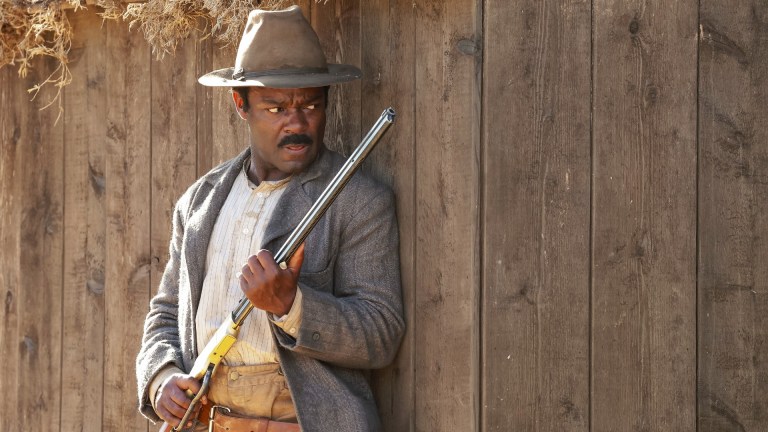 David Oyelowo as Bass Reeves in Lawmen: Bass Reeves, episode 2, season 1, streaming on Paramount+, 2023.