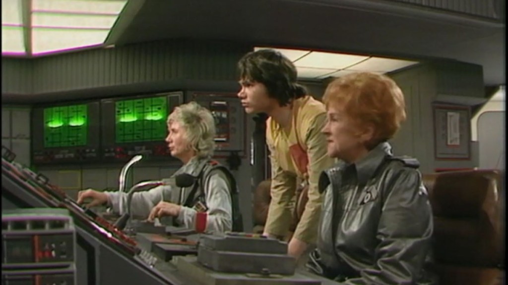 Doctor Who Earthshock screengrab