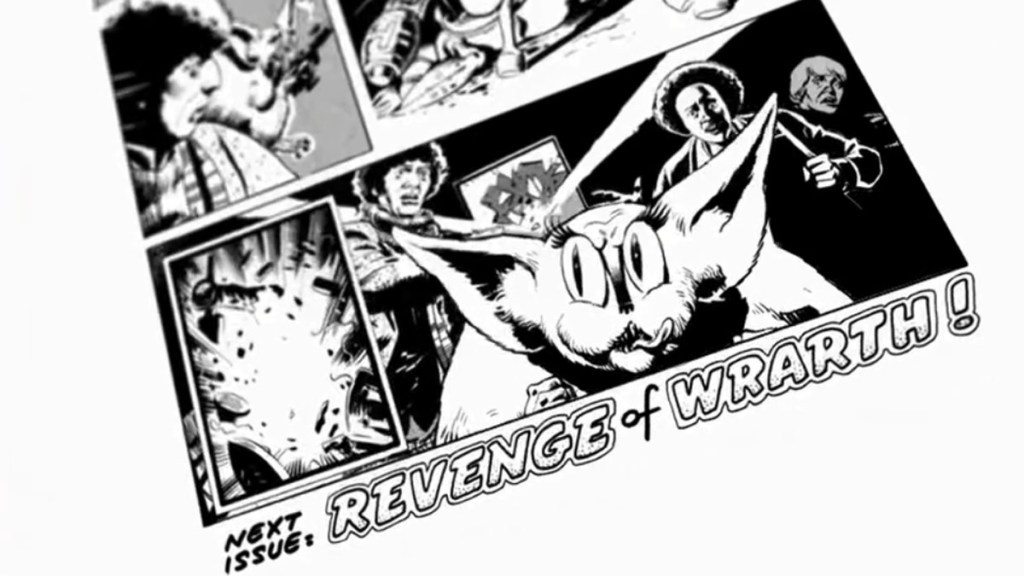 Doctor Who and the Star Beast comic strip detail - Doctor Who Unleashed screengrab