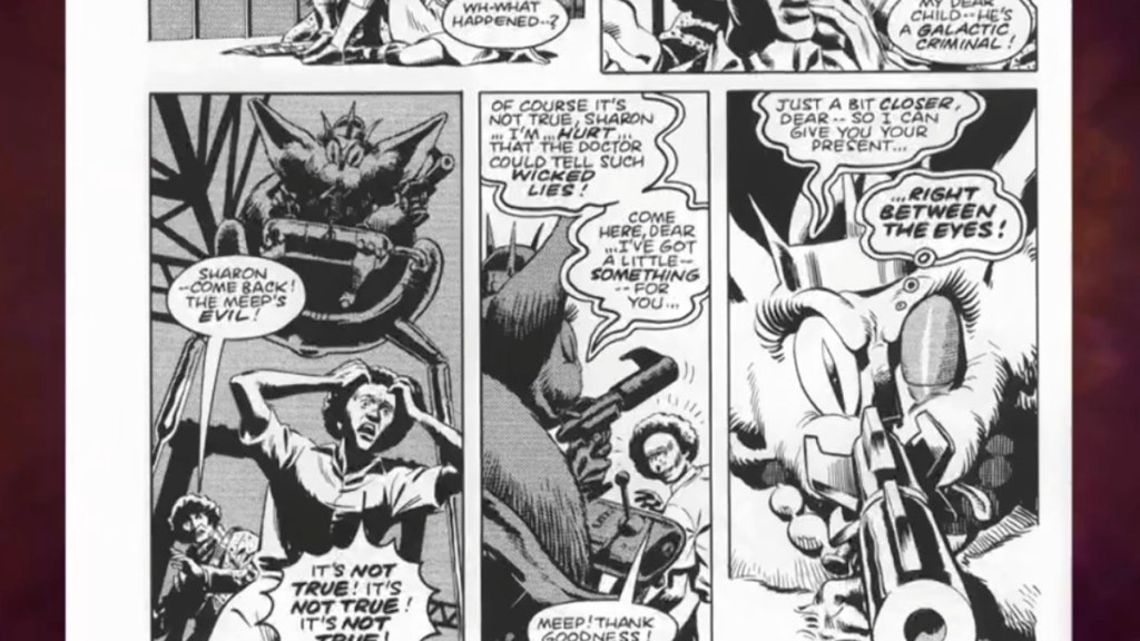 Doctor Who and the Star Beast comics detail - Doctor Who Unleashed screengrab