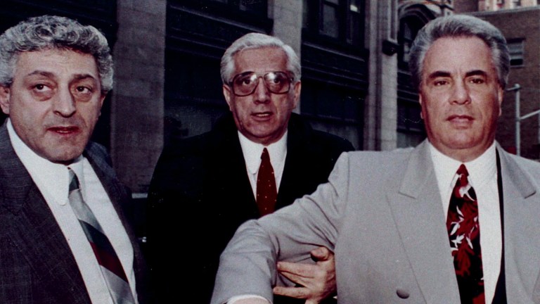 (L to R) John DAmico, John Gotti, and Anthony Gerrieri