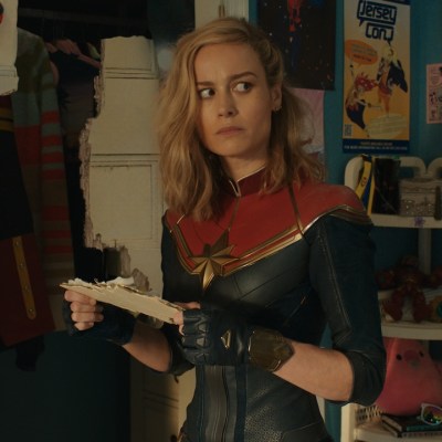 Brie Larson as Captain Marvel/Carol Danvers in Marvel Studios' THE MARVELS.