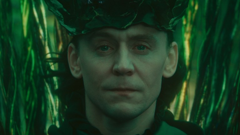 Loki (Tom Hiddleston) stabilizes the Temporal Loom and achieves his Glorious Purpose