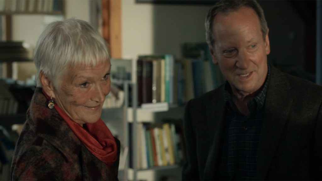Ann Louise Ross and Bill Paterson in Shetland series 2 screengrab