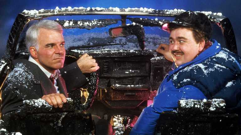 Steve Martin and John Candy in Planes Trains and Automobiles