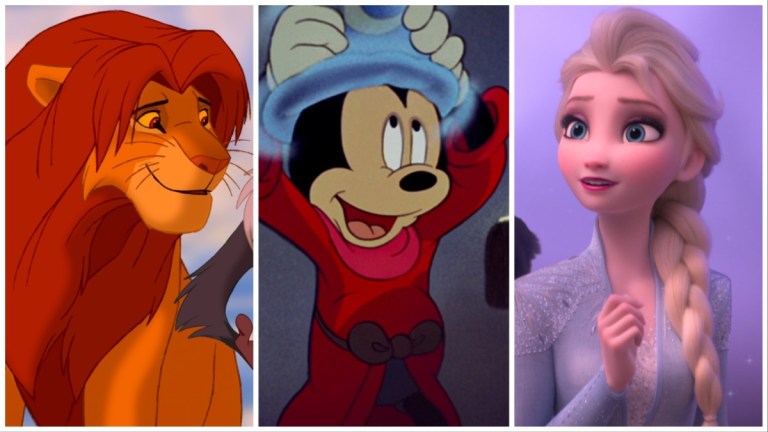 Walt Disney Animation Studios Classics over 100 years from Frozen to The Lion King and Fantasia
