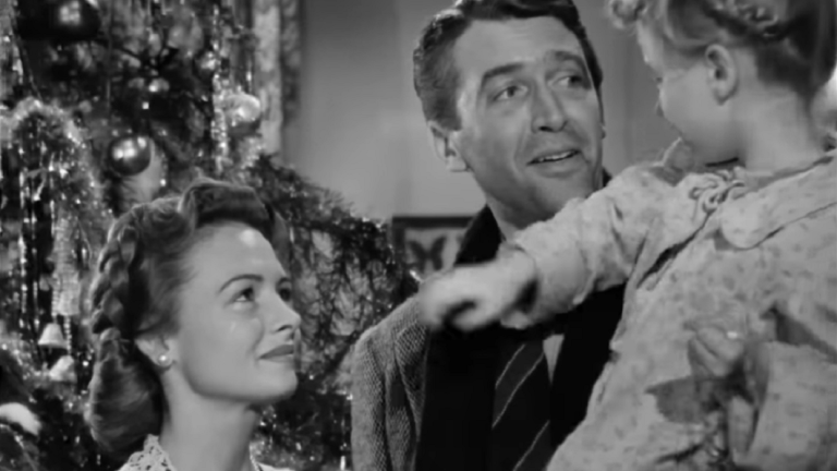 A Screenshot from It's a Wonderful Life