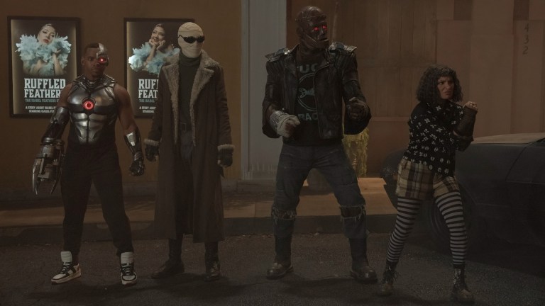 Joivan Wade, Matt Bomer, Brendan Fraser, Diane Guerrero in Doom Patrol