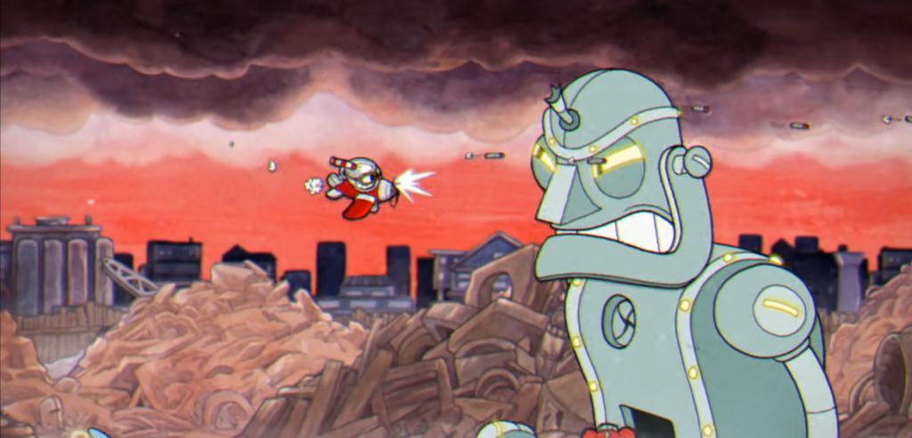 Dr. Kahl’s Robot from Cuphead