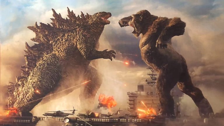 Godzilla vs Kong fight
