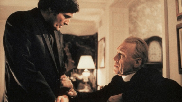 Jason Miller and Max Von Sydow in The Exorcist