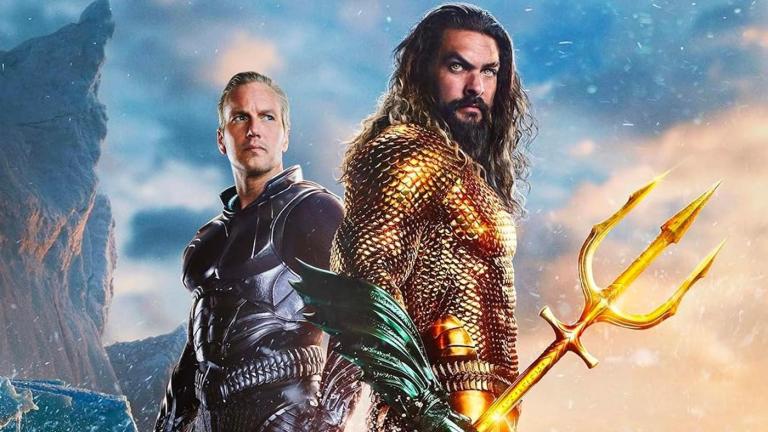 Jason Momoa and Patrick Wilson in Aquaman 2