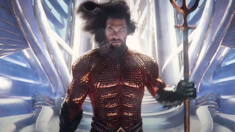 Jason Momoa in Aquaman and the Lost Kingdom review