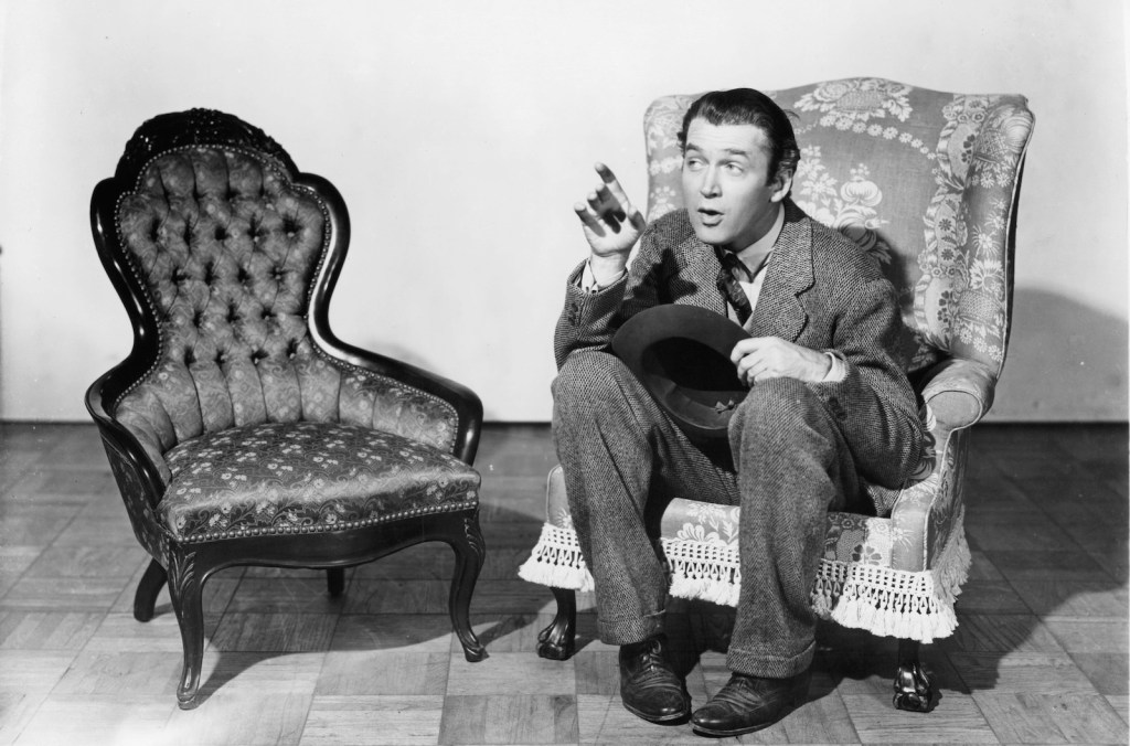 Jimmy Stewart in Harvey