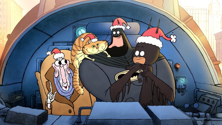 MERRY LITTLE BATMAN | Alfred, Selina the Cat, Bruce and Damian Wayne