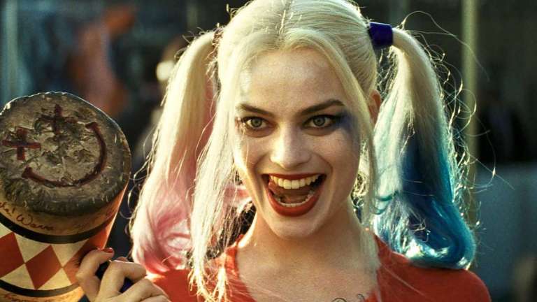 Margot Robbie as Harley Quinn in Suicide Squad