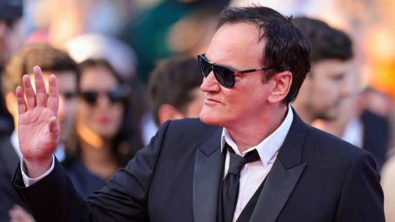Quentin Tarantino at Cannes 2023 premiere of Elemental