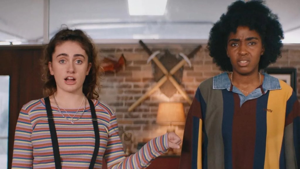 Rachel Sennott and Ayo Edibiri in Bottoms