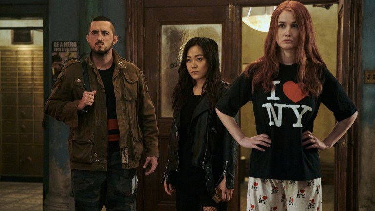 Tomer Capone (Frenchie), Karen Fukuhara (Kimiko), Dominique McElligott (Queen Maeve).