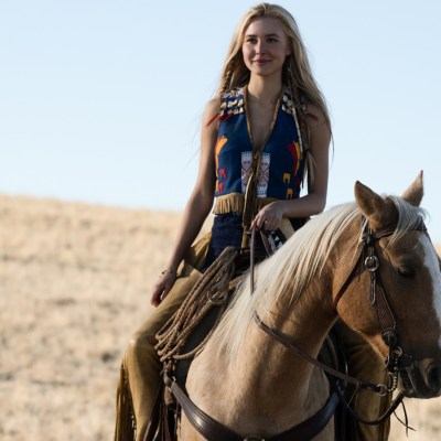 Pictured: Isabel May as Elsa of the Paramount+ original series 1883.