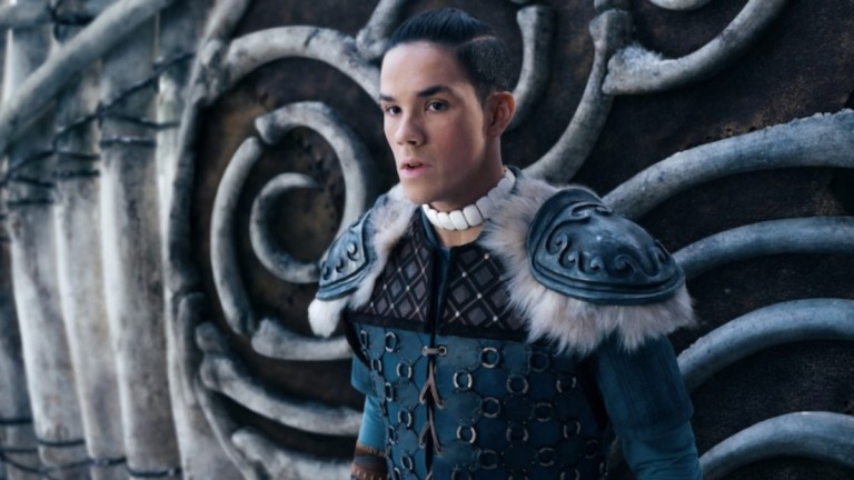 Sokka in Netflix's live-action Avatar: The Last Airbender.