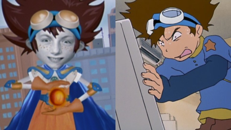 Angela Anaconda and Tai from Digimon: The Movie.