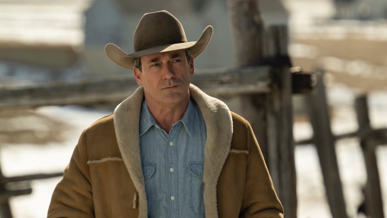 Sheriff Roy Tillman (Jon Hamm) in Fargo season 5.