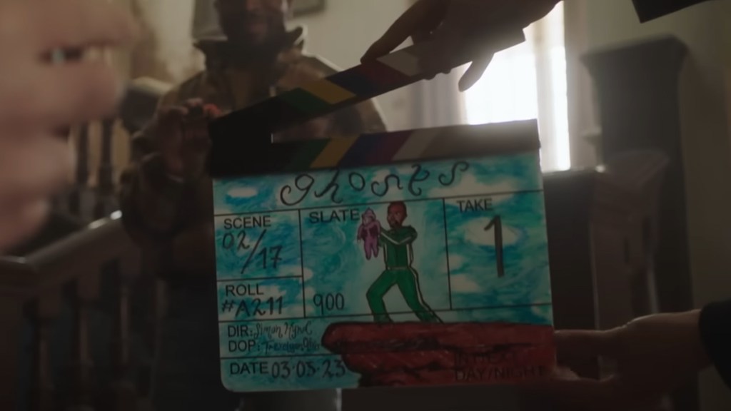 Ghosts Clapperboard - Mike in The Lion King