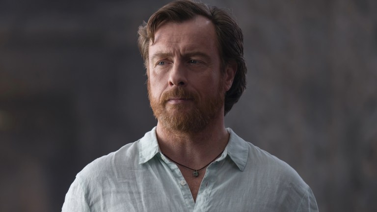 Toby Stephens as Poseidon in Percy Jackson and the Olympians
