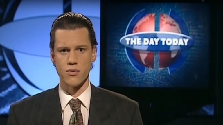 Chris Morris in The Day Today