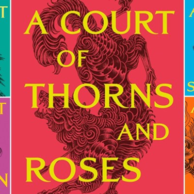 Sarah J Maas' ACOTAR book covers cropped