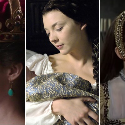 Claire Foy in Wolf Hall, Natalie Dormer in The Tudors, Genevieve Bujold in Anne of the Thousand Days