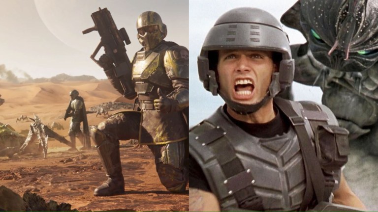 Helldivers 2 and Starship Troopers