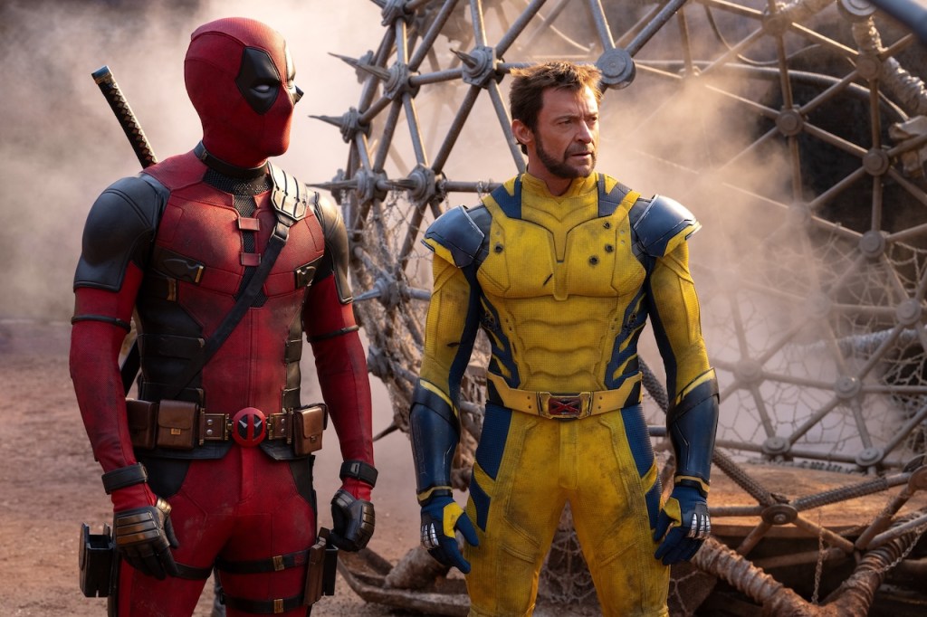 Ryan Reynolds and Hugh Jackman in Deadpool and Wolverine