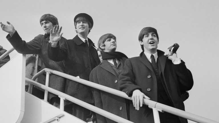 The Beatles arrive in America 1964