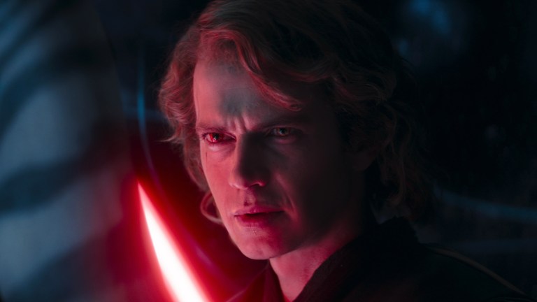 Hayden Christensen as Anakin Skywalker in Star Wars: Ahsoka