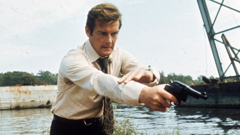 Roger Moore as James Bond