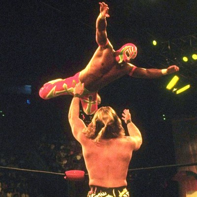 Rey Mysterio and Chris Jericho in WCW