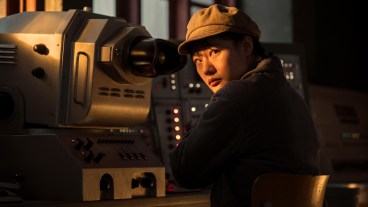 3 Body Problem. Zine Tseng as Young Ye Wenjie in episode 102 of 3 Body Problem.