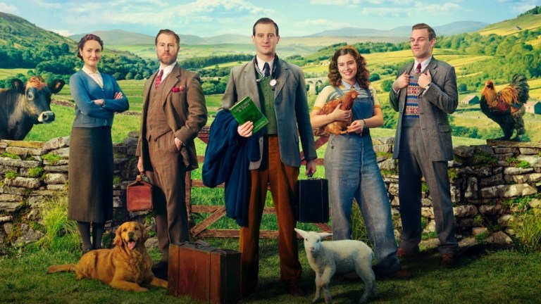 The cast of Channel 5's All Creatures Great and Small