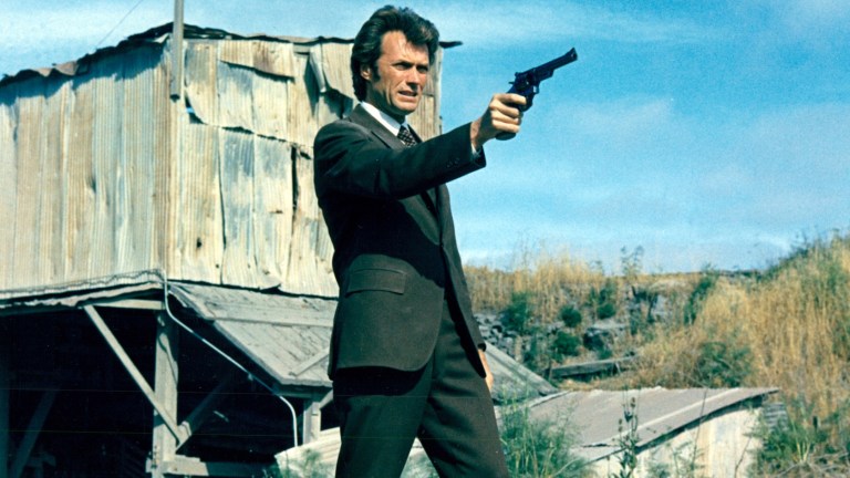 Clint Eastwood as Dirty Harry