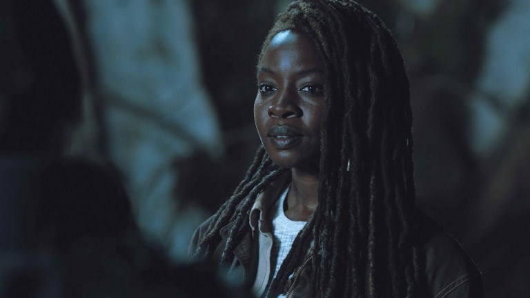 Danai Gurira as Michonne in The Walking Dead: The Ones Who Live episode 3.