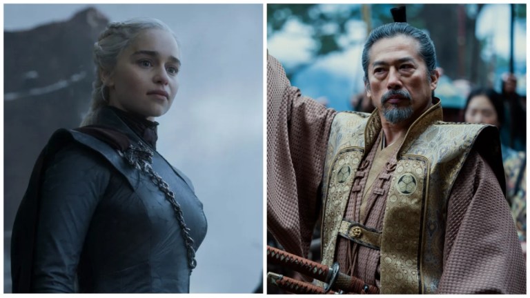 Daenerys Targaryen in Game of Thrones versus Tokunaga in Shogun