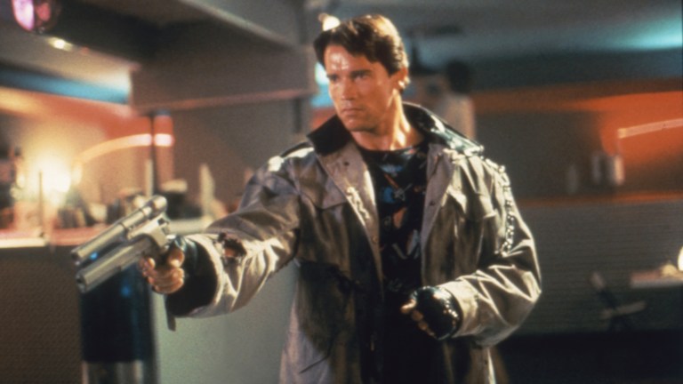 Anrold Schwarzenegger in The Terminator (1984)