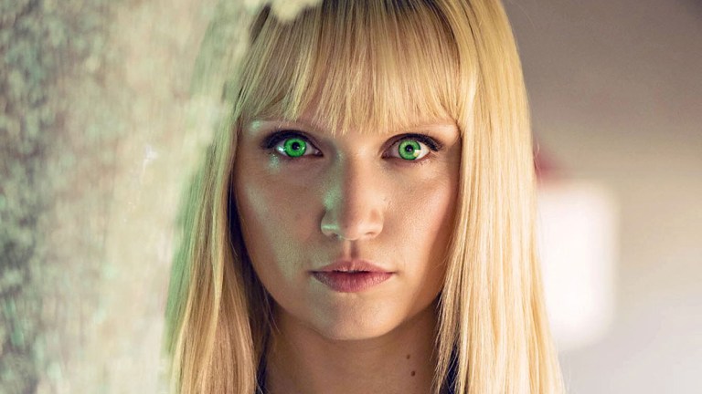 Emily Berrington as Niska in Channel 4 series Humans