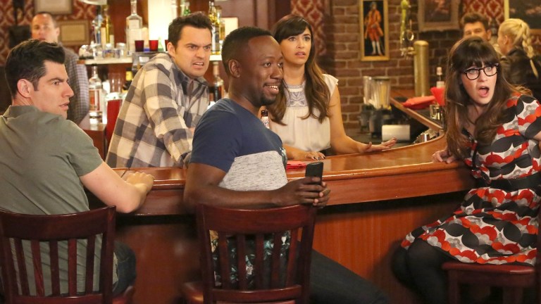 The cast of New Girl.